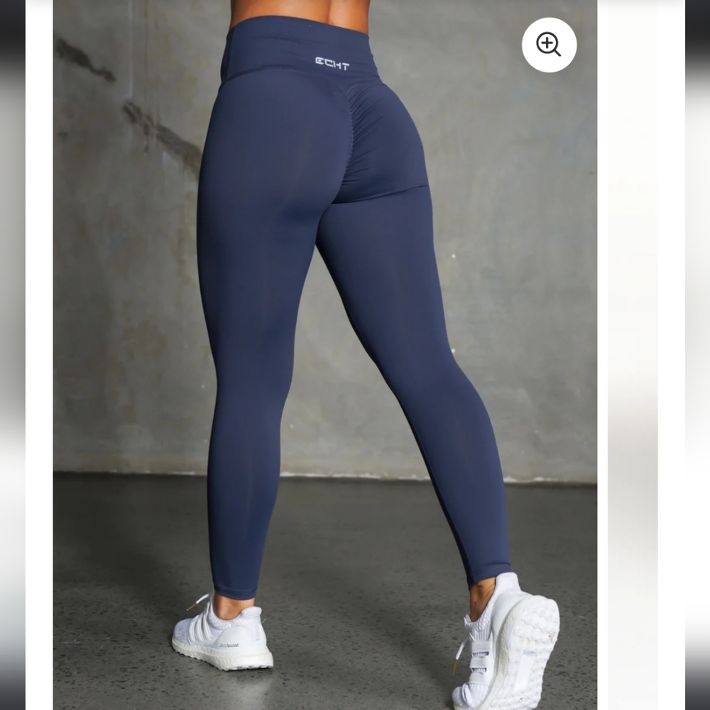 Echt Force Scrunch Leggings in Smokey Gray